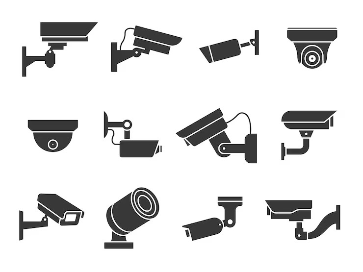 cctv-icons-security-camera-guard-equipment-video-surveillance-street-home-building-private-industry-observe-warning-crime-digital-safety-vector-signs_176411-1765